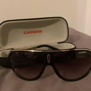 Carrera solglasögon  - Säljer mina Carrera rush  solglasögon som jag köpte för 1500kr ingår sol fodral såklart  Pris kan diskuteras vid snabb affär  Det är i helt ny skick