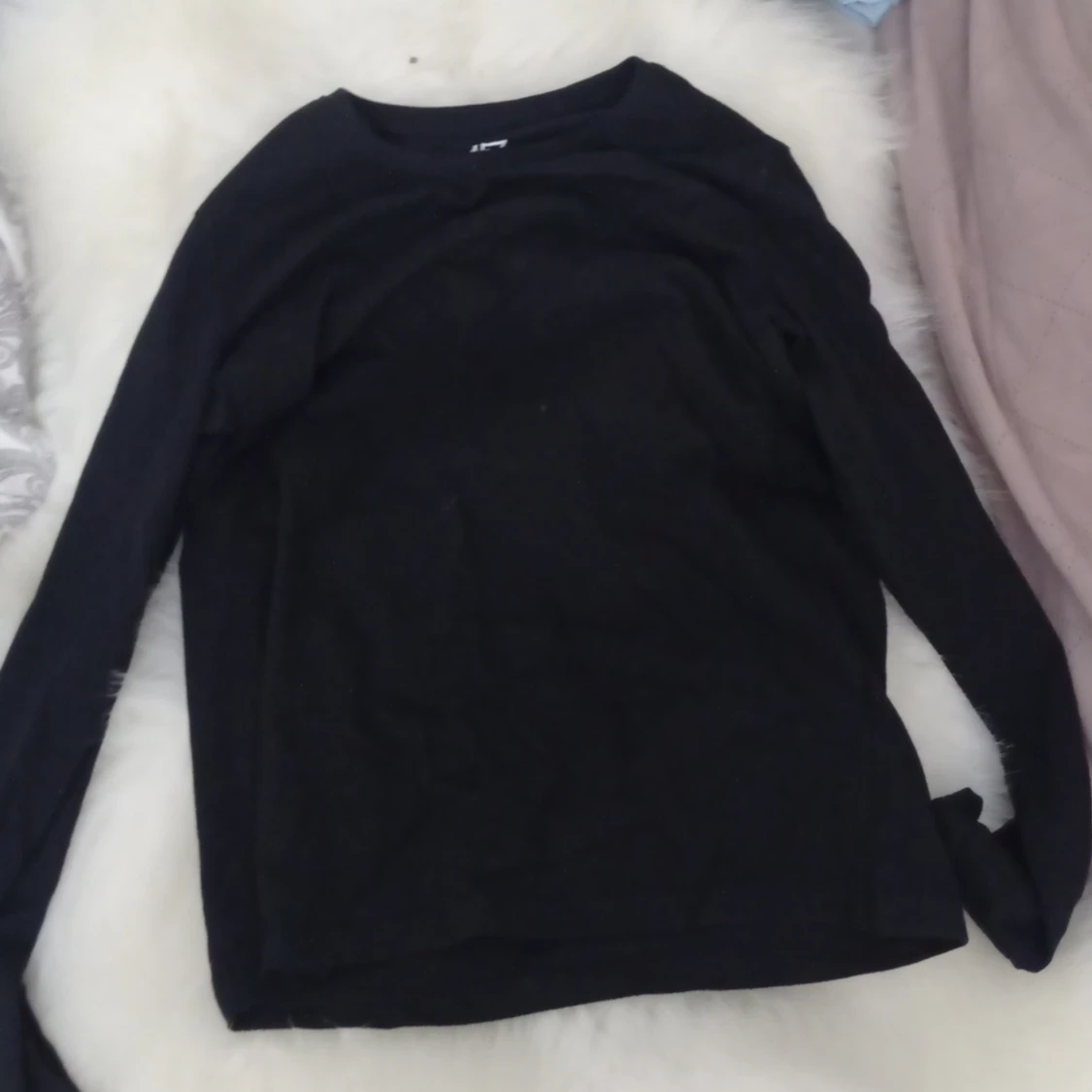 Långärmad svart