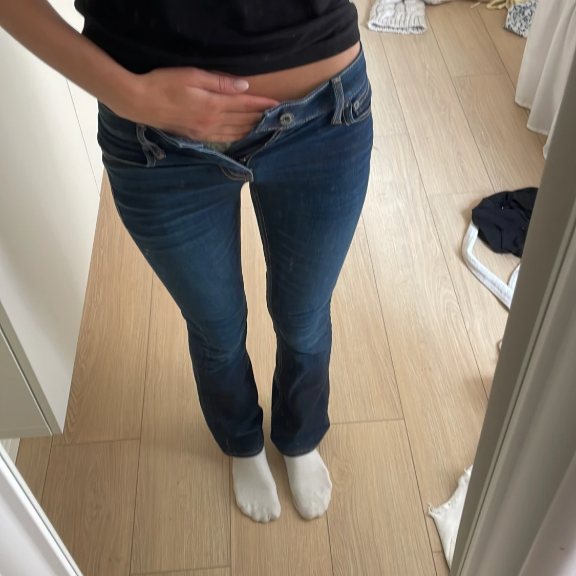 Lågmidjade jeans 