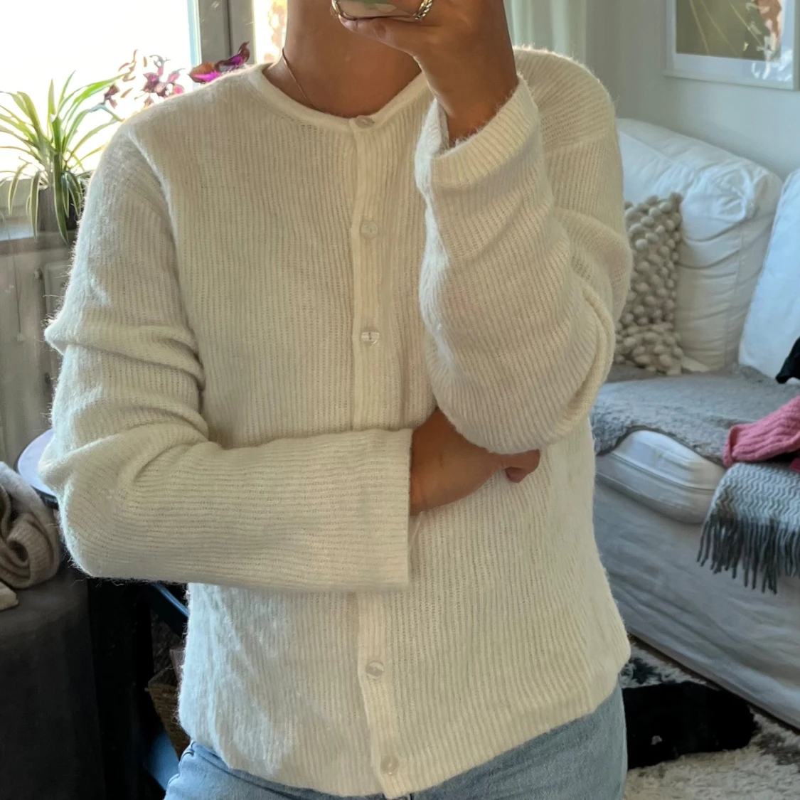 Alpacka kofta från & other stories 