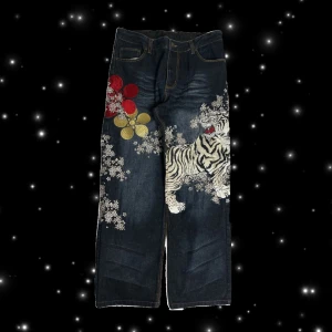 Koi Fish jeans - Feta koi fish jeans 