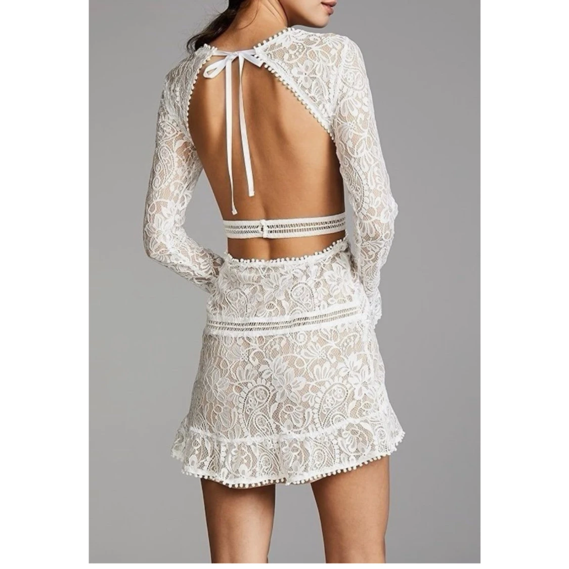 FOR LOVE & LEMONS - Emerie Cut Out Dress - VIT - 91