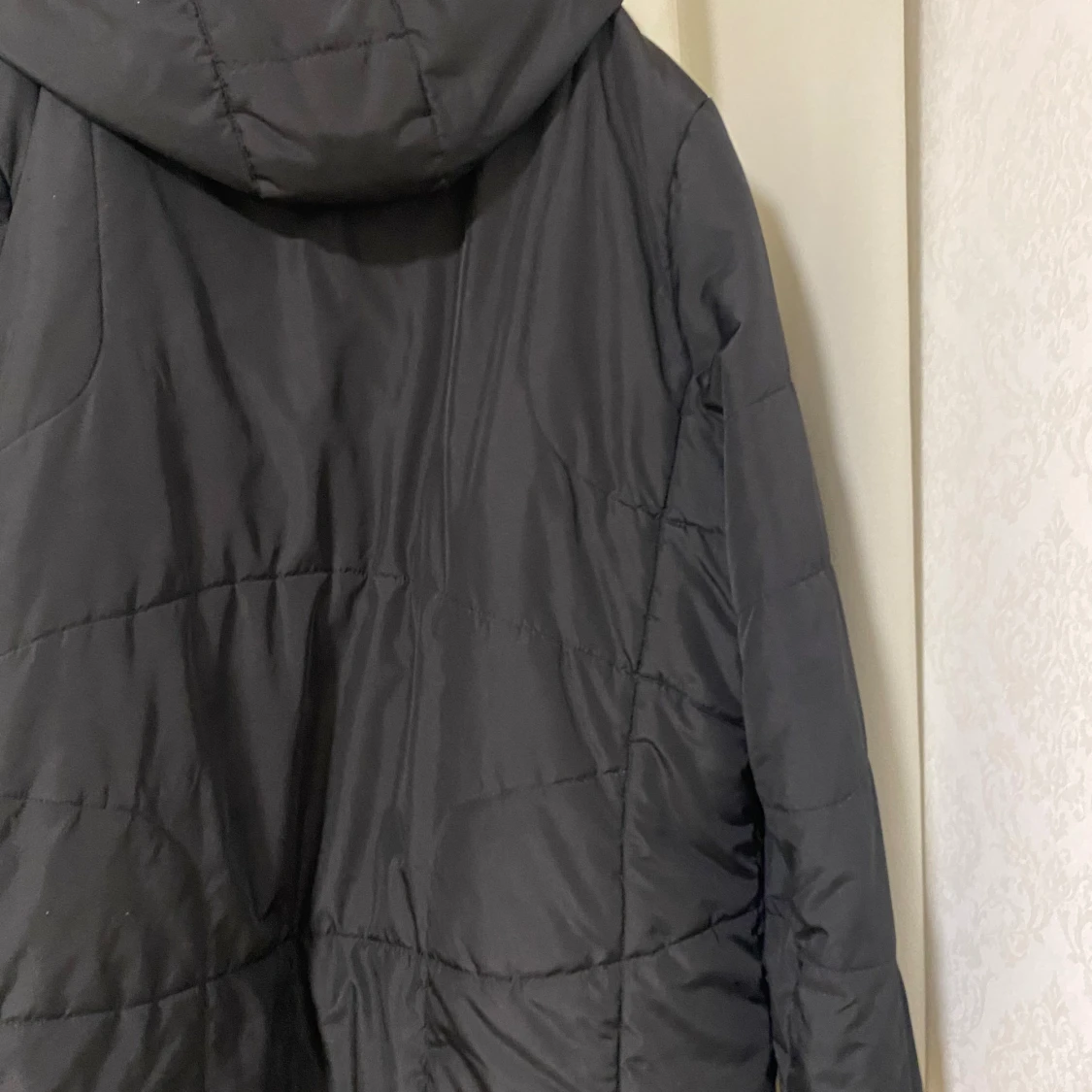 Svart-vinter jacka - 90