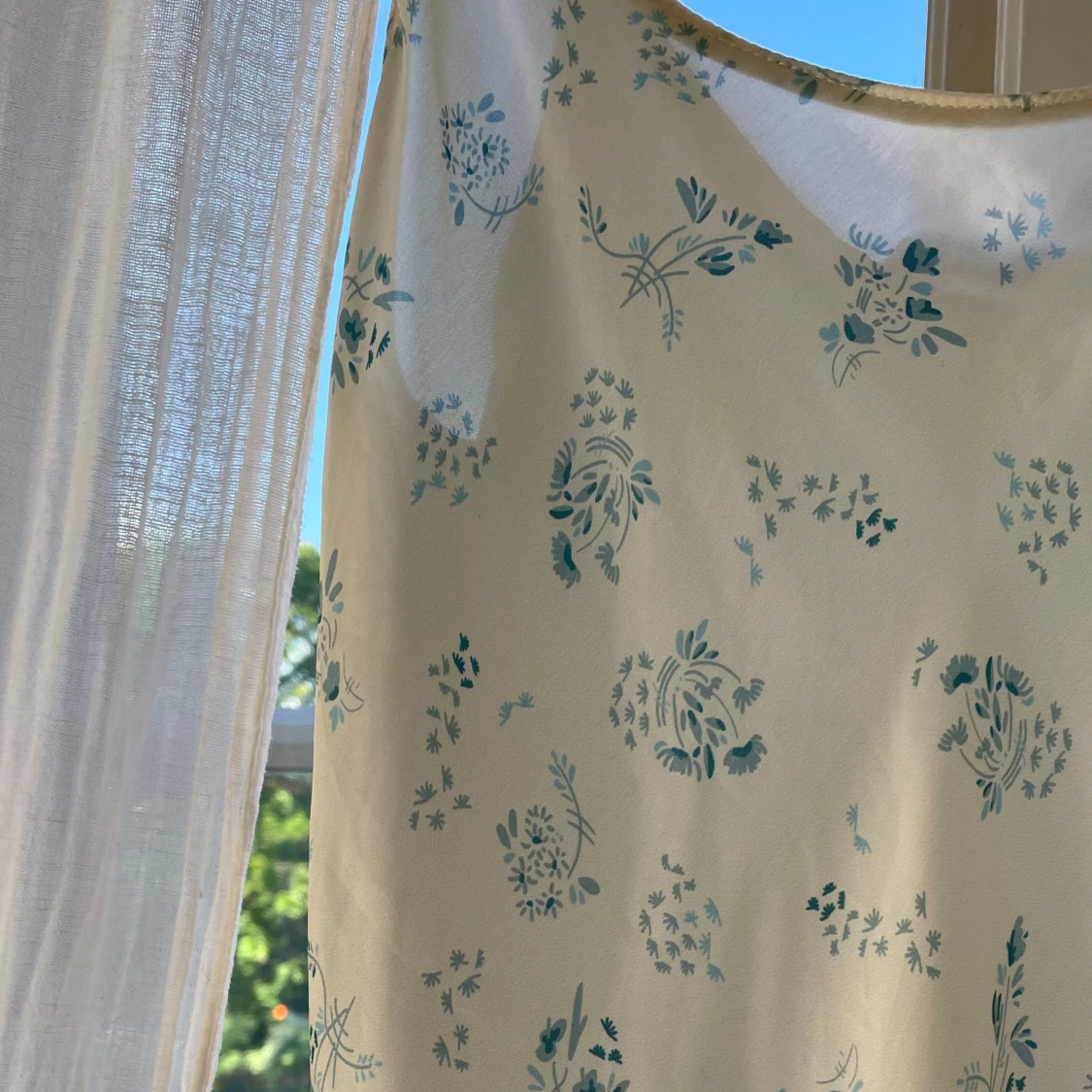 Blommig långklänning - 90