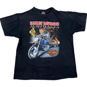 Harley Davidson Kängru T-Shirt - Vintage Harley Davidson T-Shirt Ställ gärna frågor!