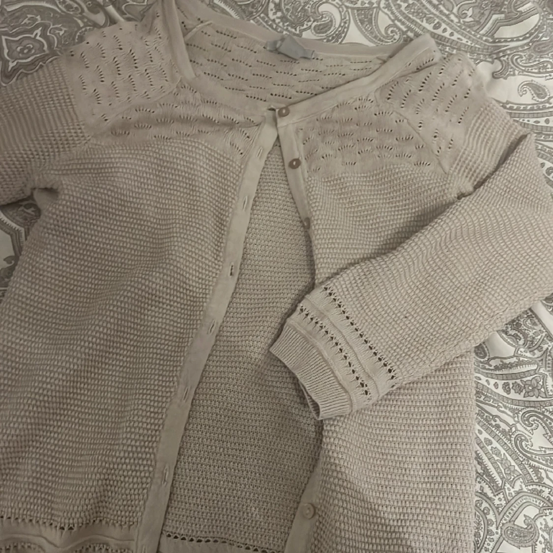 tre kvartsärmad kofta