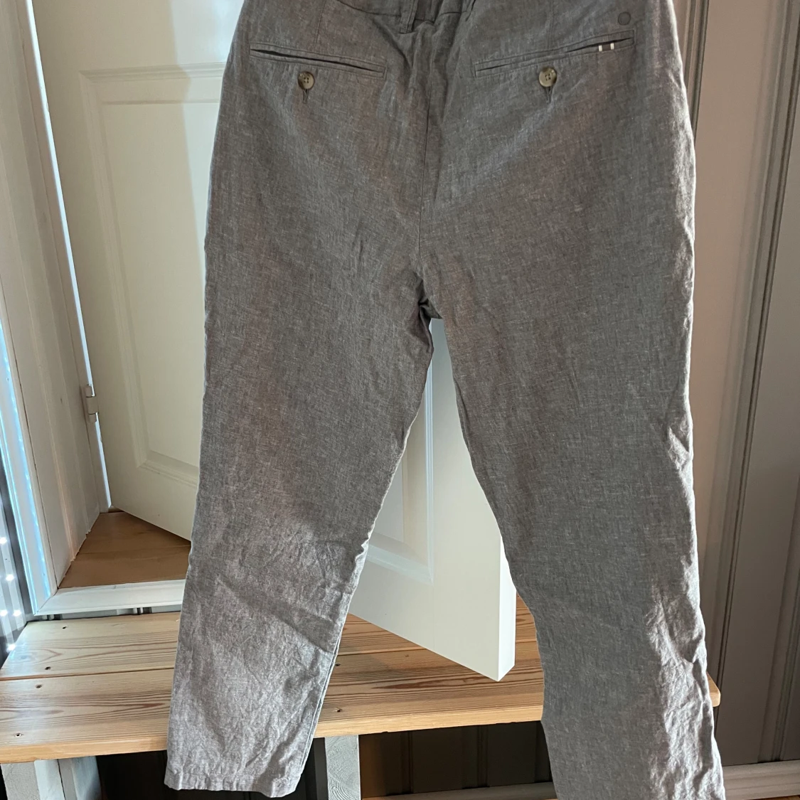 Chinos grå dressmann 34-30 - 90