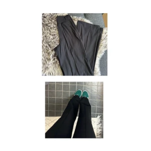 Madlady Ultra Stretch - Madlady’s ”Active kostymbyxor i ultra stretch med stråveck -Molly”  Stl XS längd regular. Sytt upp dem (se bild 3) men de går att sprätta upp då tyget ff är kvar. Innerbenslängd är nu 80cm. Fickor på sidorna. Pris+frakt🌸