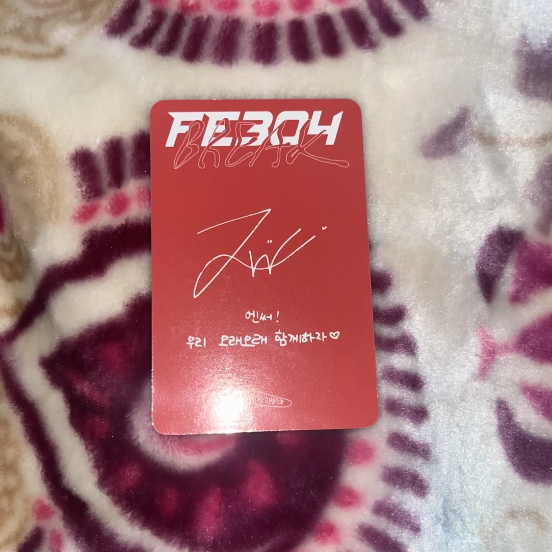 Jiwoo NMIXX FE304 photocard - 90