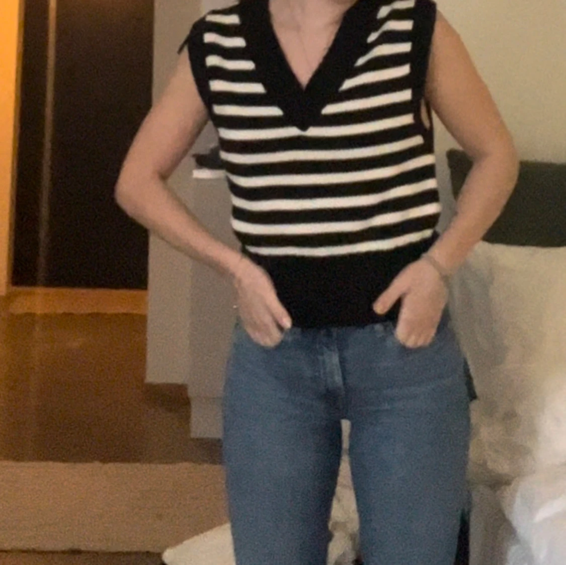 &Other Stories stickad väst  - 90