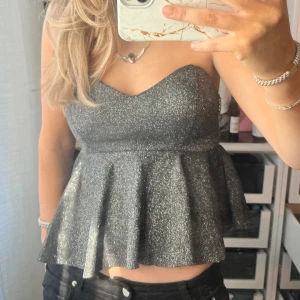 Glittrig festtopp - Så fin glittrig festtopp