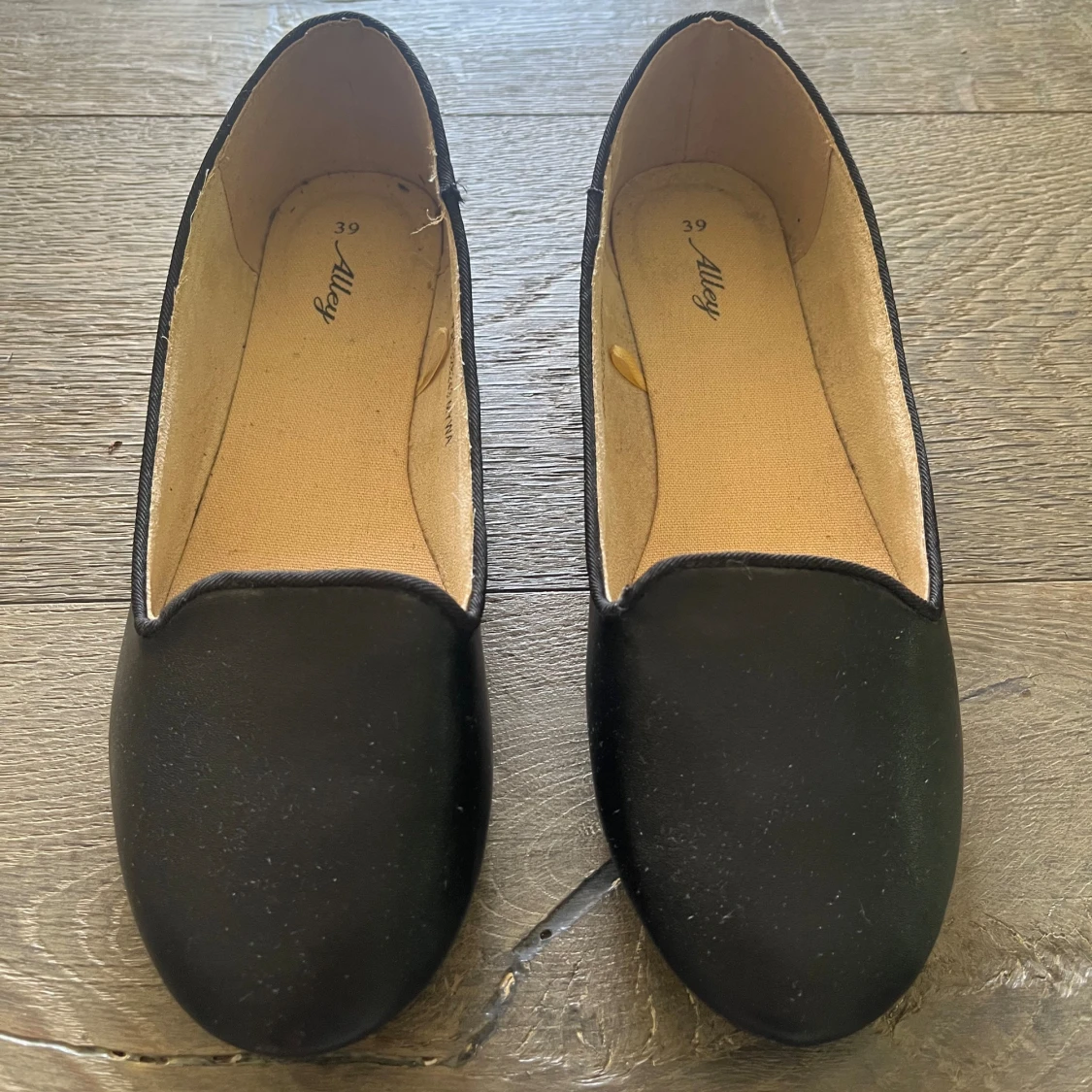 Svarta ballerinaskor - 90