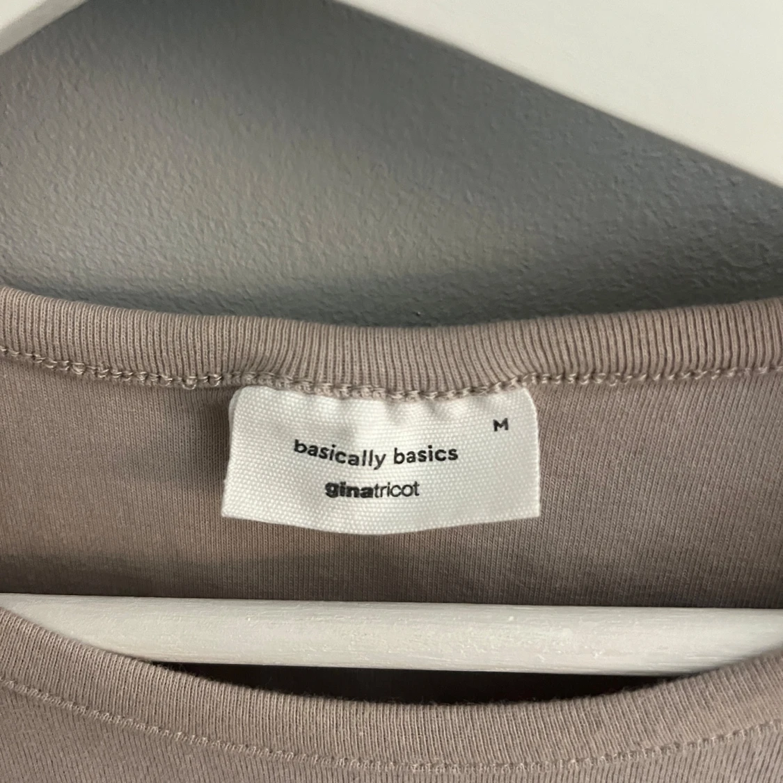 Beige basic tröja - 91