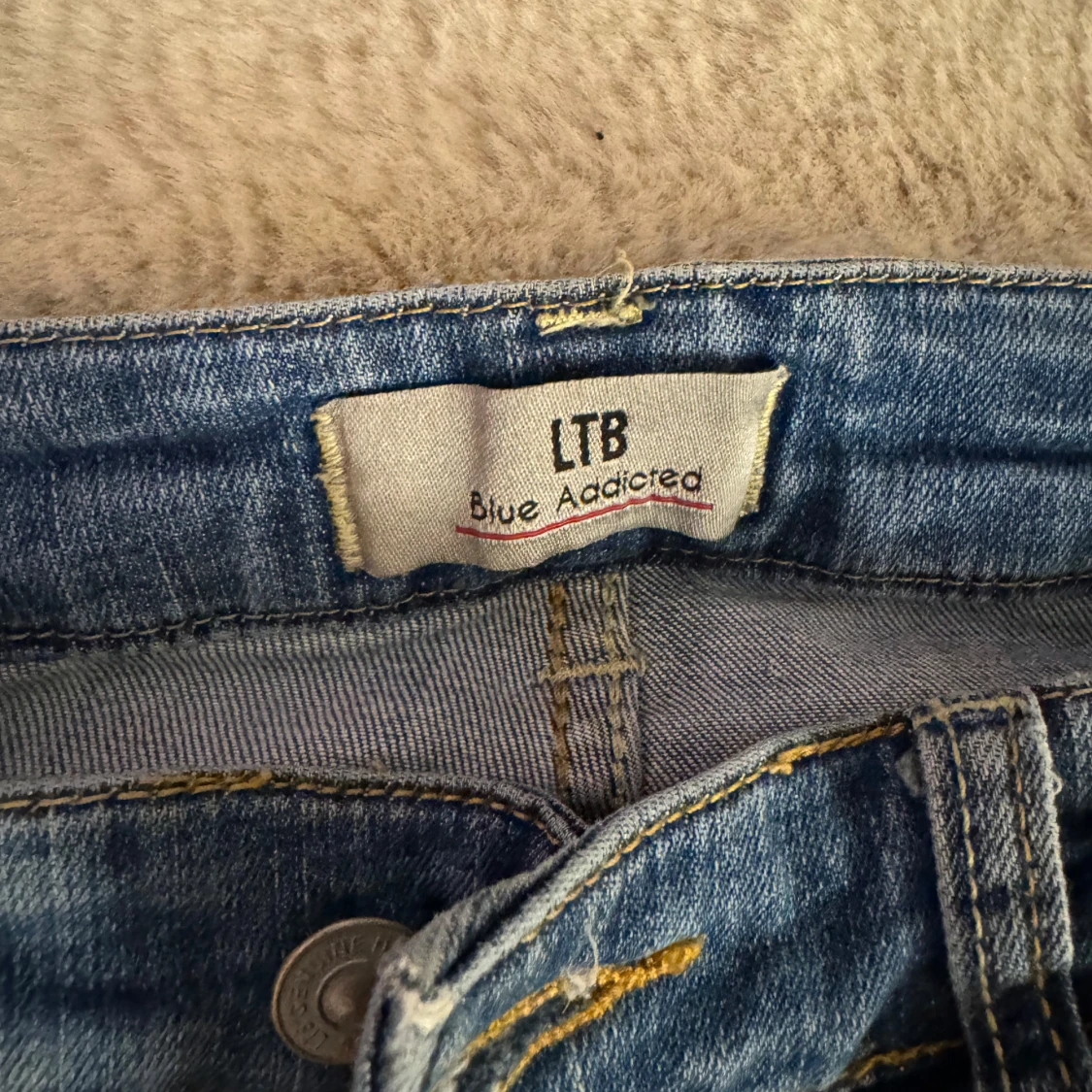 Lågmidjade jeans bootcut - 90