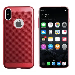 1 Colorfone iPhone X/Xs Skal Med Hål Röd - En ny slimskal till iPhone X S  Färg:Röd Kontakta mig om du undrar över något.