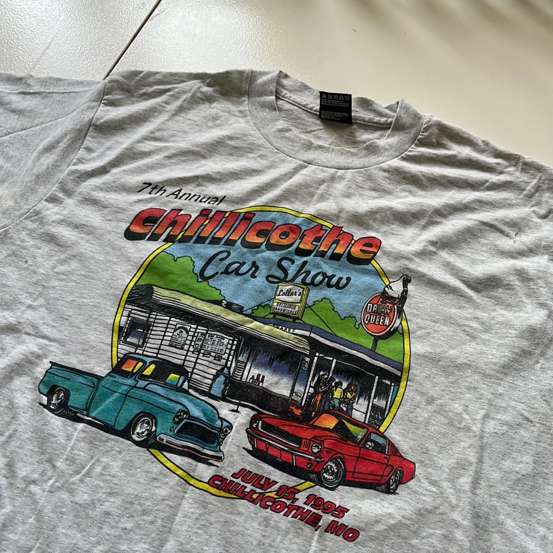 Vintage-look tee  - 92