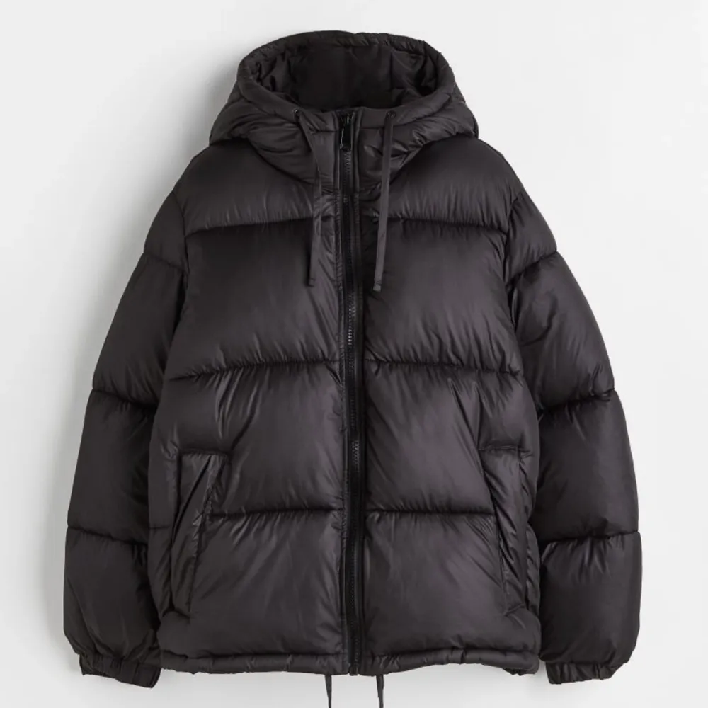 Vinterjacka från H&M (jackan jag säljer är samma modell fast i glansig)🤍. Jackor.