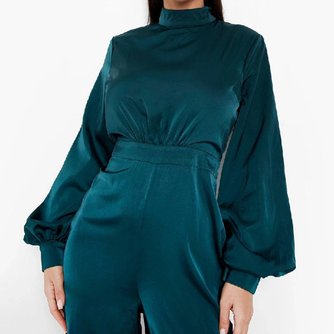 Jumpsuit i satin