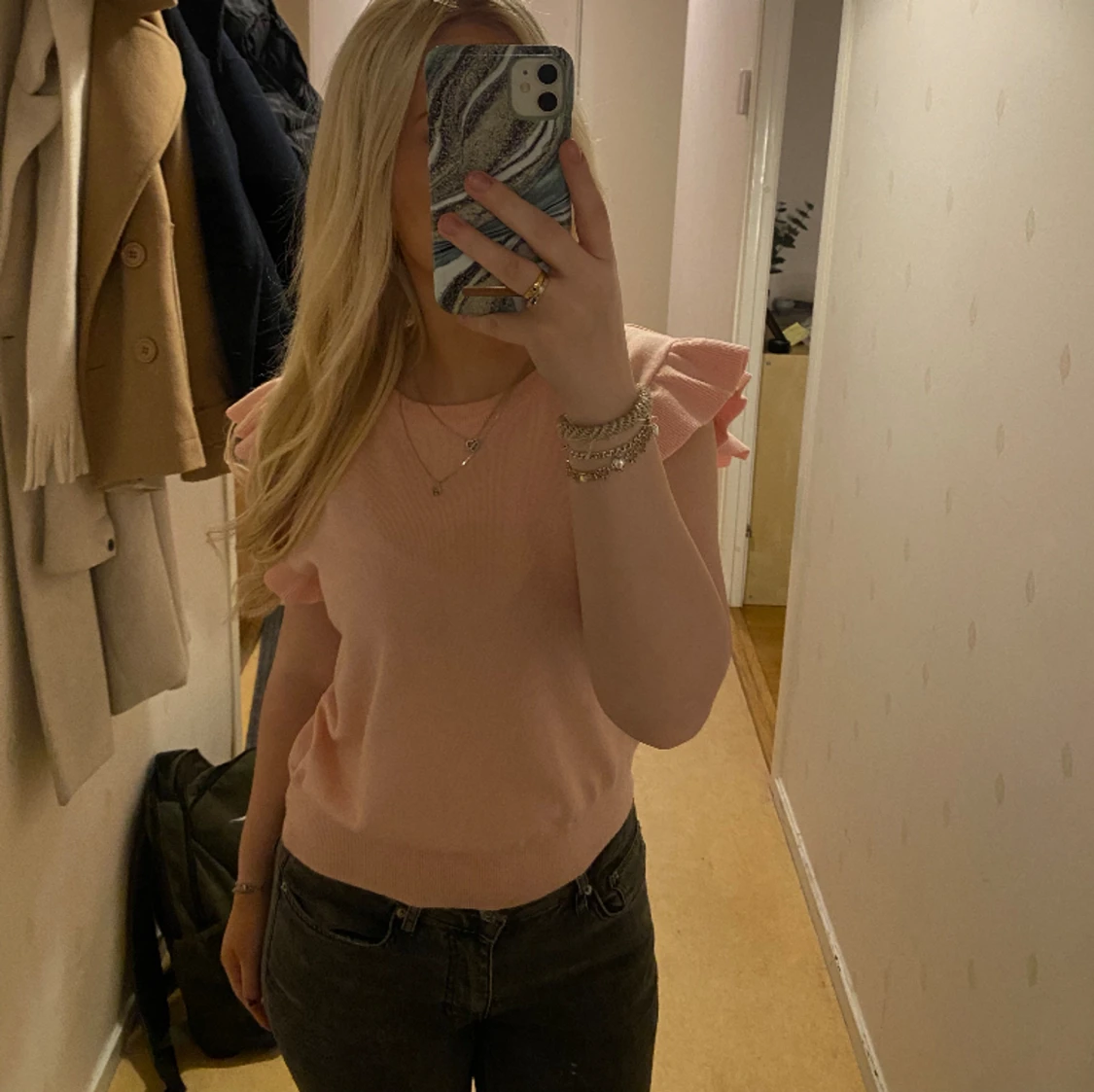 Rosa blus 