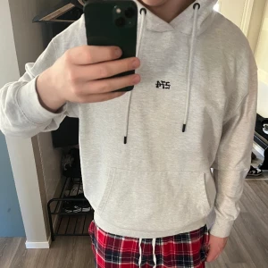 Grå hoodie  - Superbra skick, typ aldrig använd 