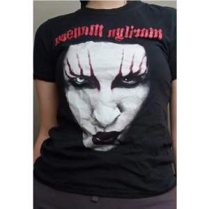 Marilyn Manson t-shirt! Jättefint skick, storlek S. 