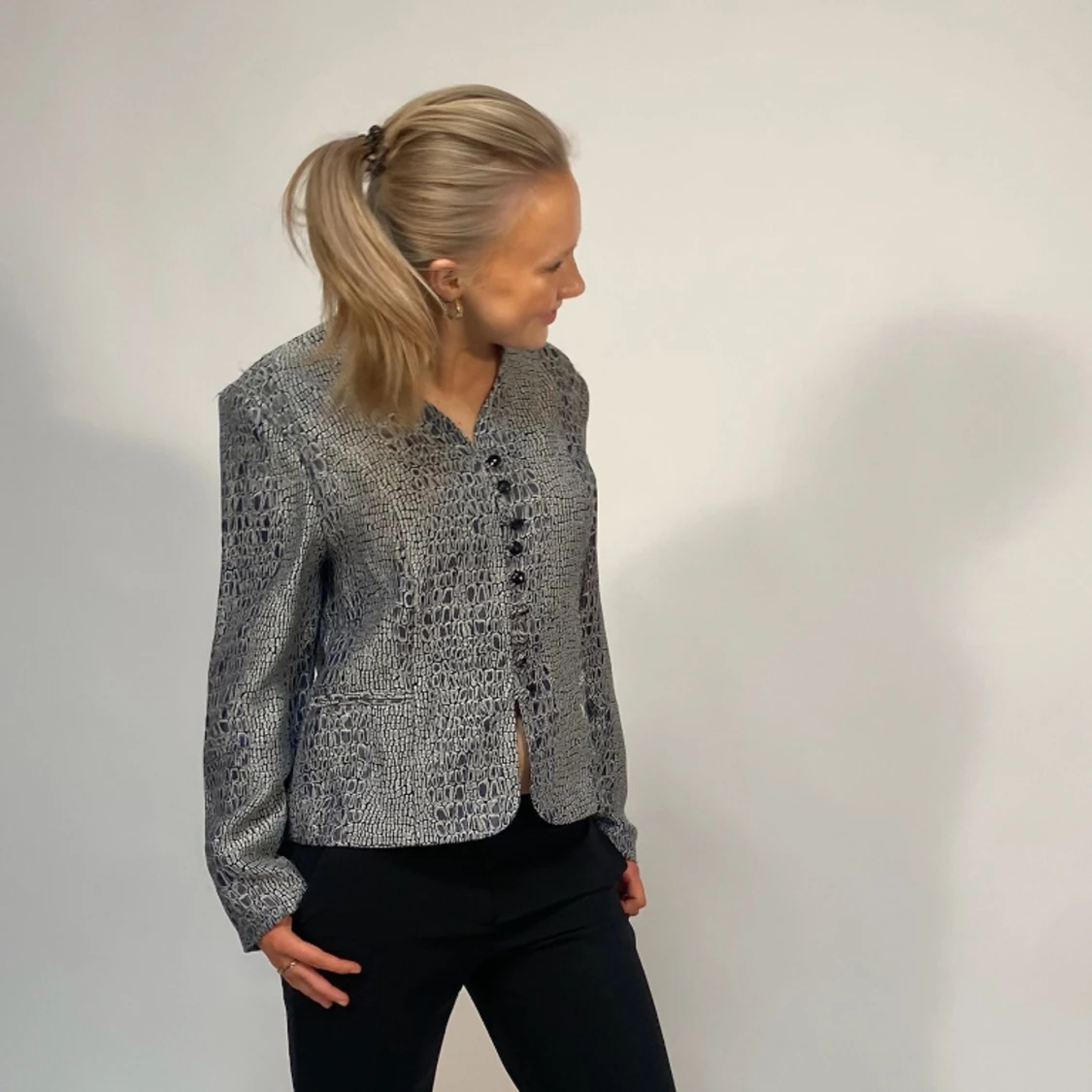 Jacka i fint mönster! - 90