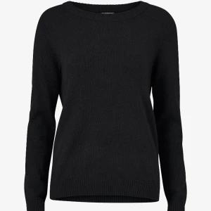 Svart stickad tröja 💞 - Stickad tröja från vila, använd men ändå bra skick.  100kr+frakt. 