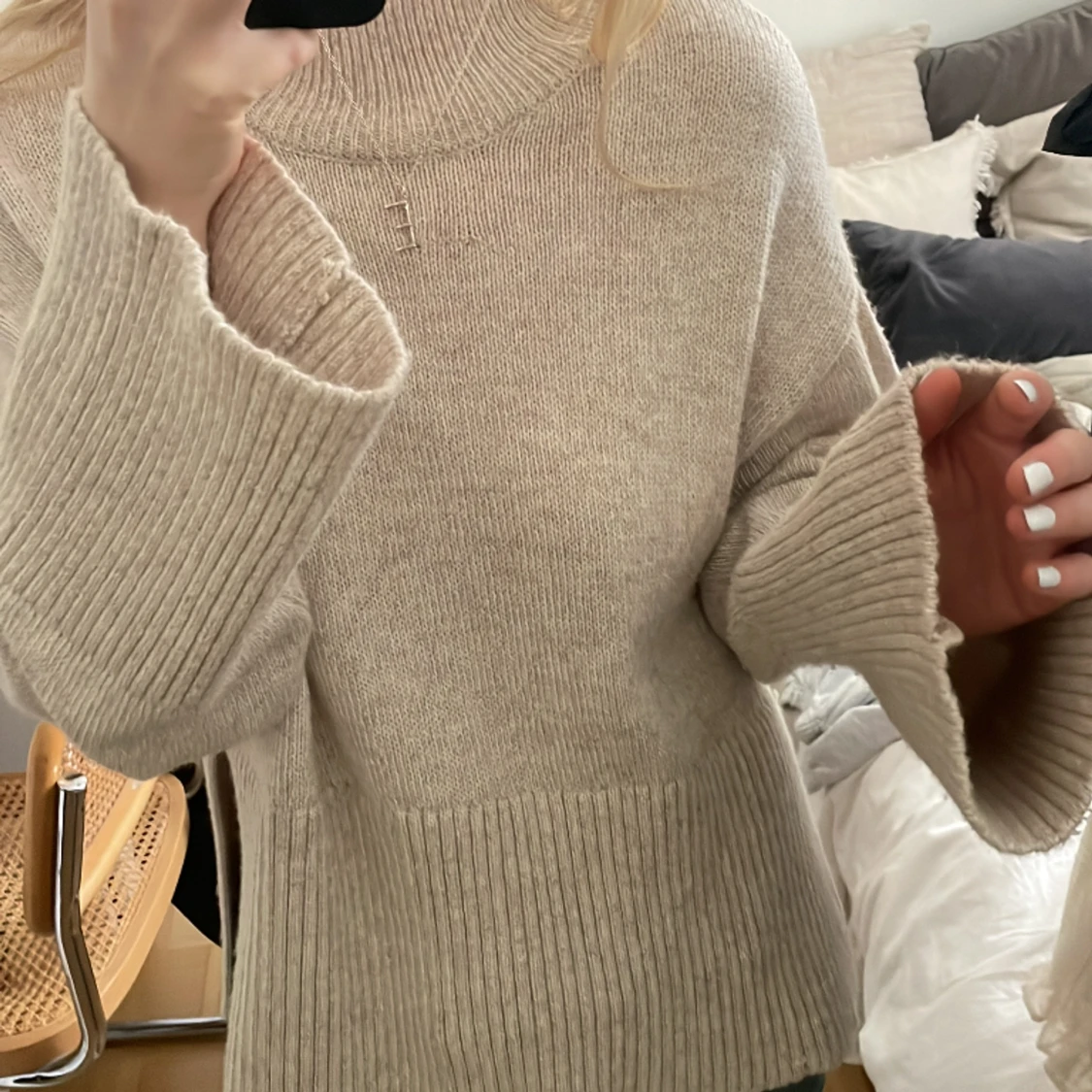 Stickad tröja  - 90