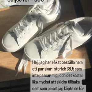 Säljer fina och helt oanvända stjärn skor! Inköpta för 588kr men säljer för 500kr eventuellt 450kr 🌸Säljes pågrund av att de är för stora för mig! Storlek 38,5  Har för mig att de är köpta från NeXT!  