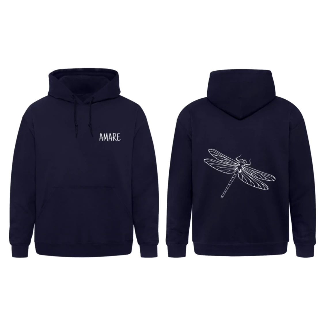 Trollslända hoodie storlek S (endast en kvar!!)