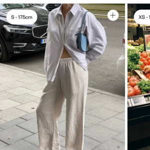 Cream linen pants djerf  - Cream pants byxor från djerf. Ny! 
