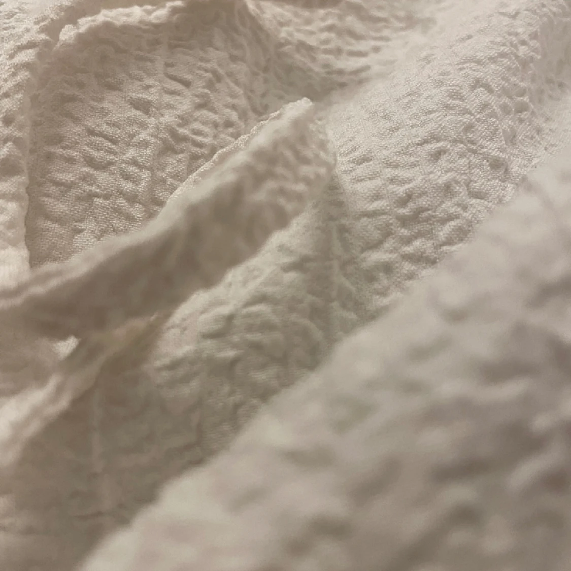 ruched vit klänning  - 90