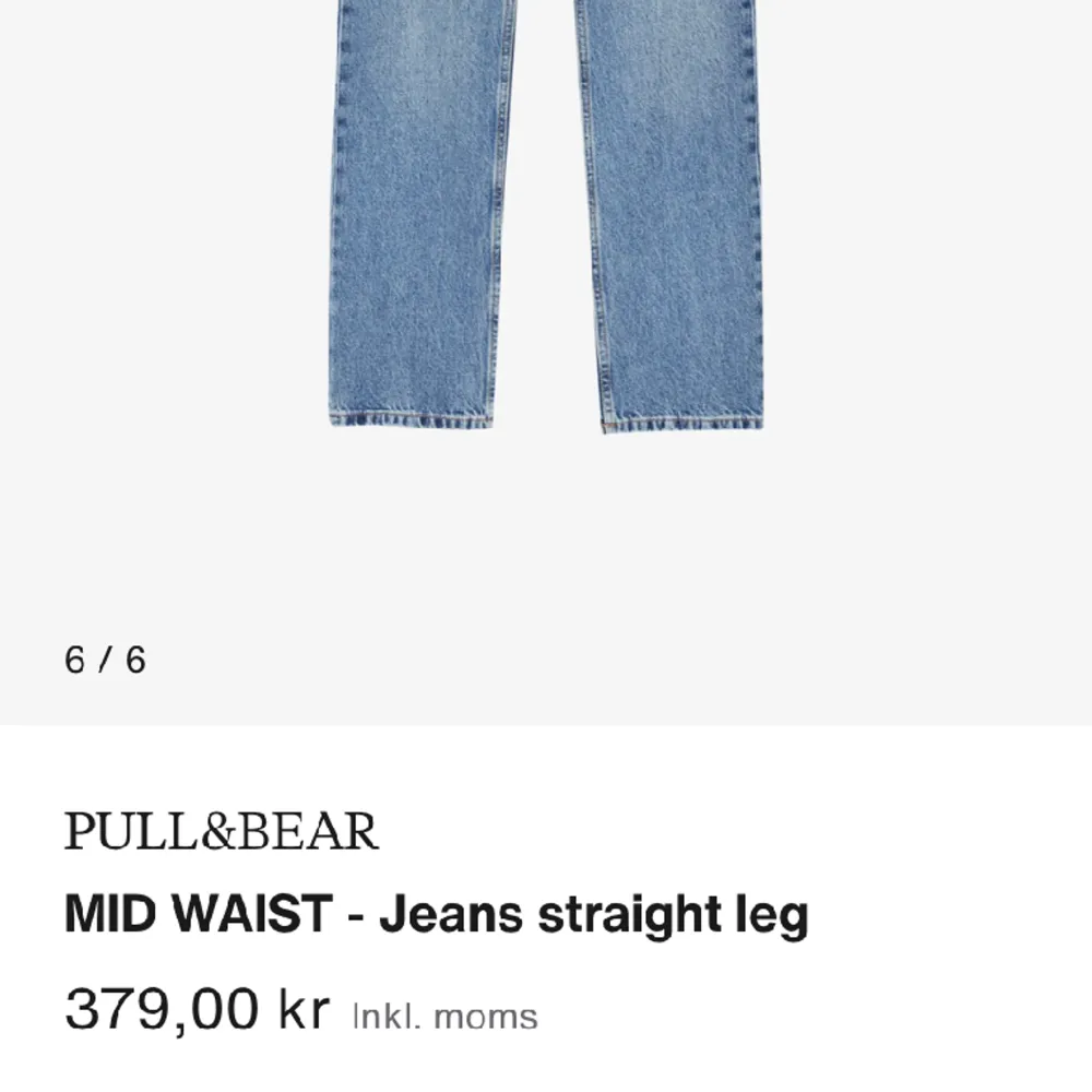 Jeans från Pull & Bear i storlek 36, endast använda ett fåtal gånger . Jeans & Byxor.