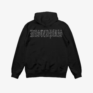 Wasted paris rhinestone hoodie - En fet rhinestone hoodie från Wasted Paris, storlek S men passar mer som L eller en stor M och kanske XL, knappt använd, nyskick, nypris 1200 kr men mitt pris 649