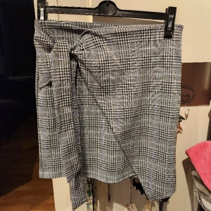 Rutig kjol - Aldrig använd. Dragkedja på ena sidan. Kan inte ta kort med den på för den är förliten.