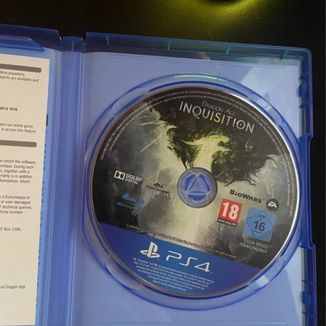 Dragon age Inquisition ps4 spel - 90