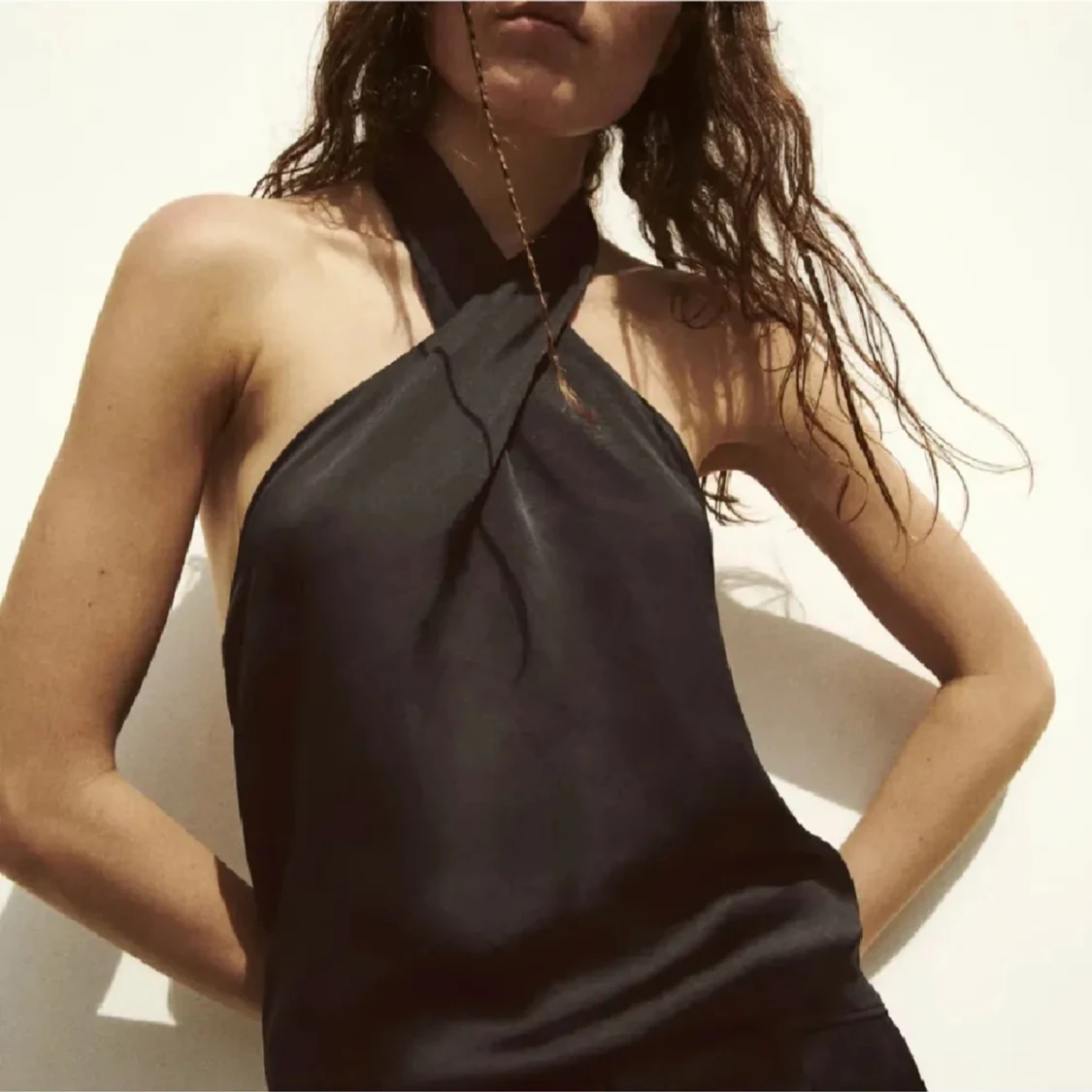 Halterneck topp zara