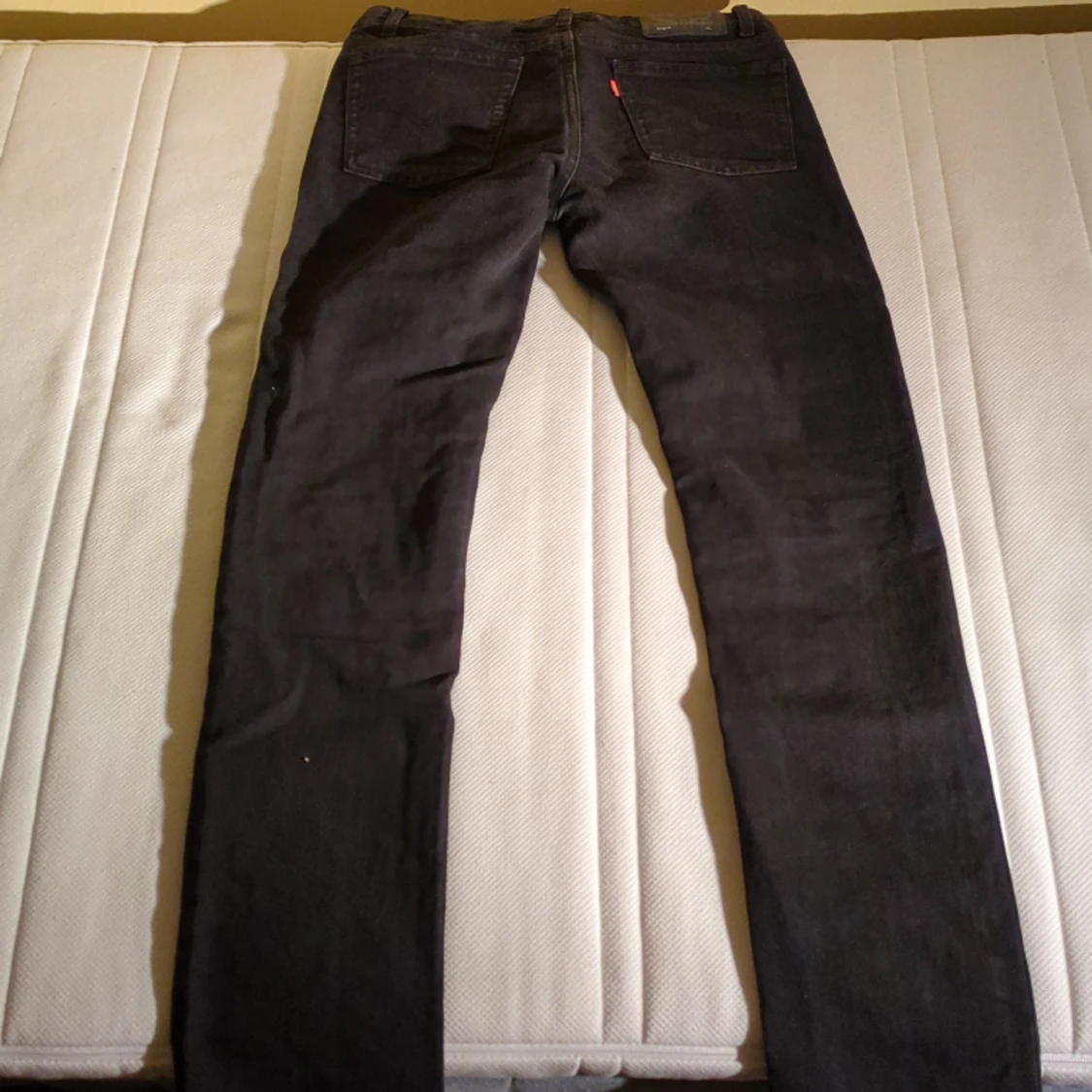 Skinny svarta jeans - 90