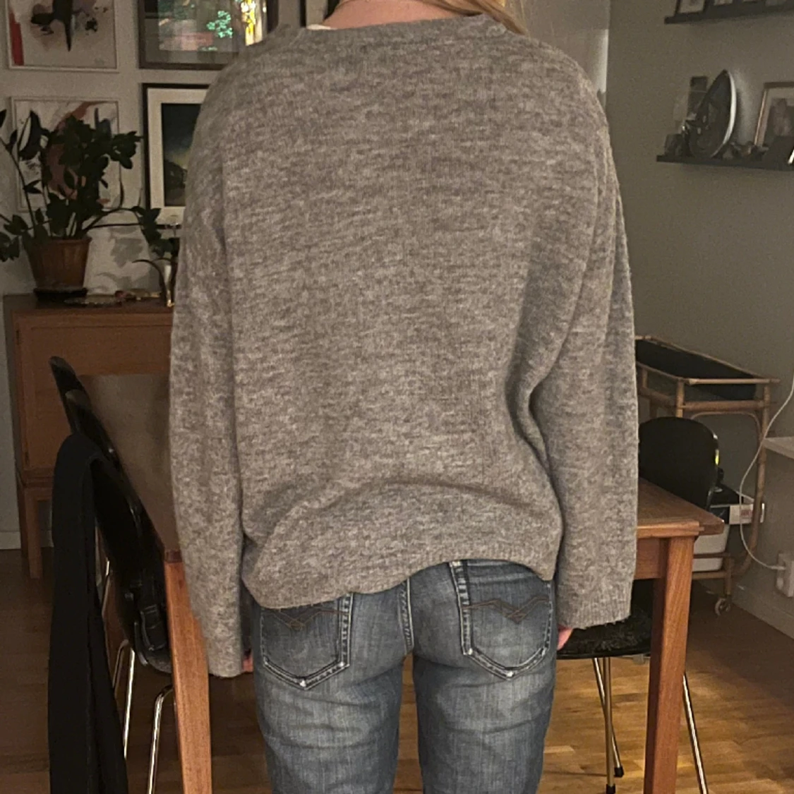 stickad tröja  - 90