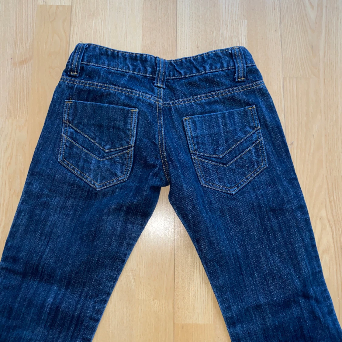 Raka lågmidjade jeans  - 90