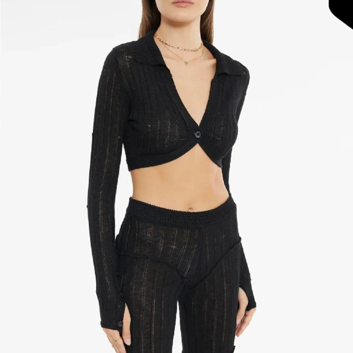 Ruve knitted set crop top.