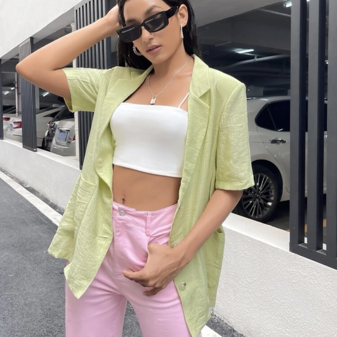 Unik kavaj skjorta💚