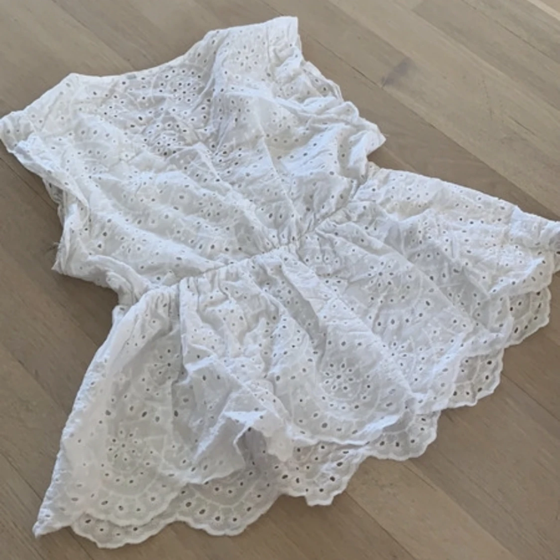 Somrig blus med mönster - 90