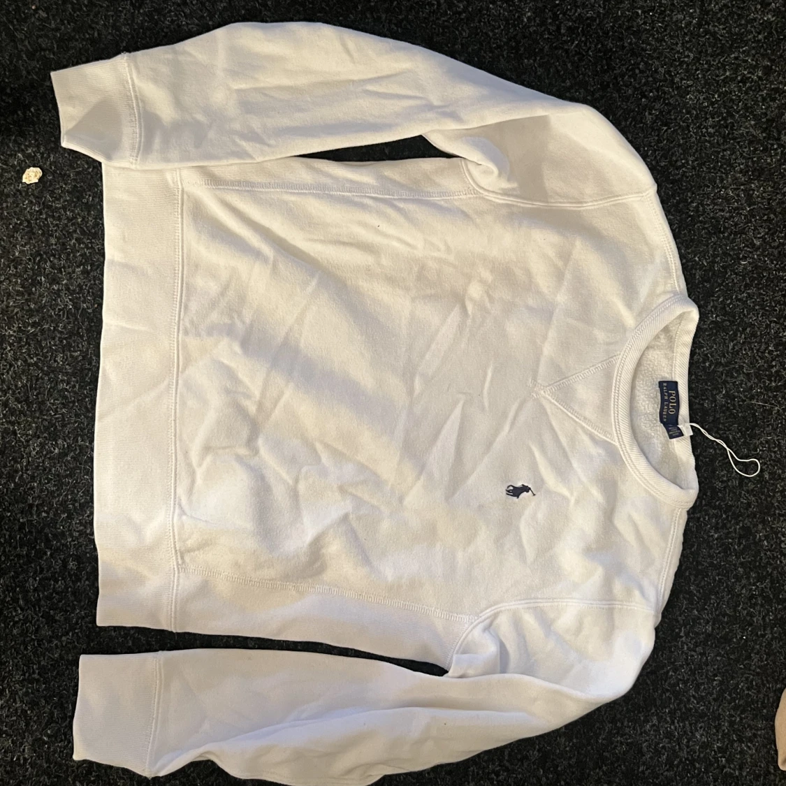 White polo hoodie  - 90