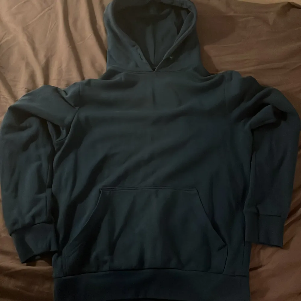 Det är en skön hoodie att ha under hösten som är nu. Den är i bra skick och inte använd på länge. . Hoodies.