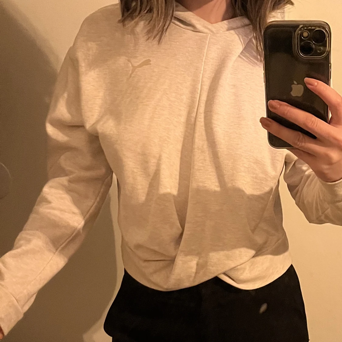 Grå Puma hoodie  - 91