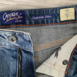 Mini skirt Crocker  - Cool jeanskjol i modellen mini skirt från märket crocker authentic jeans🩵⚡️
