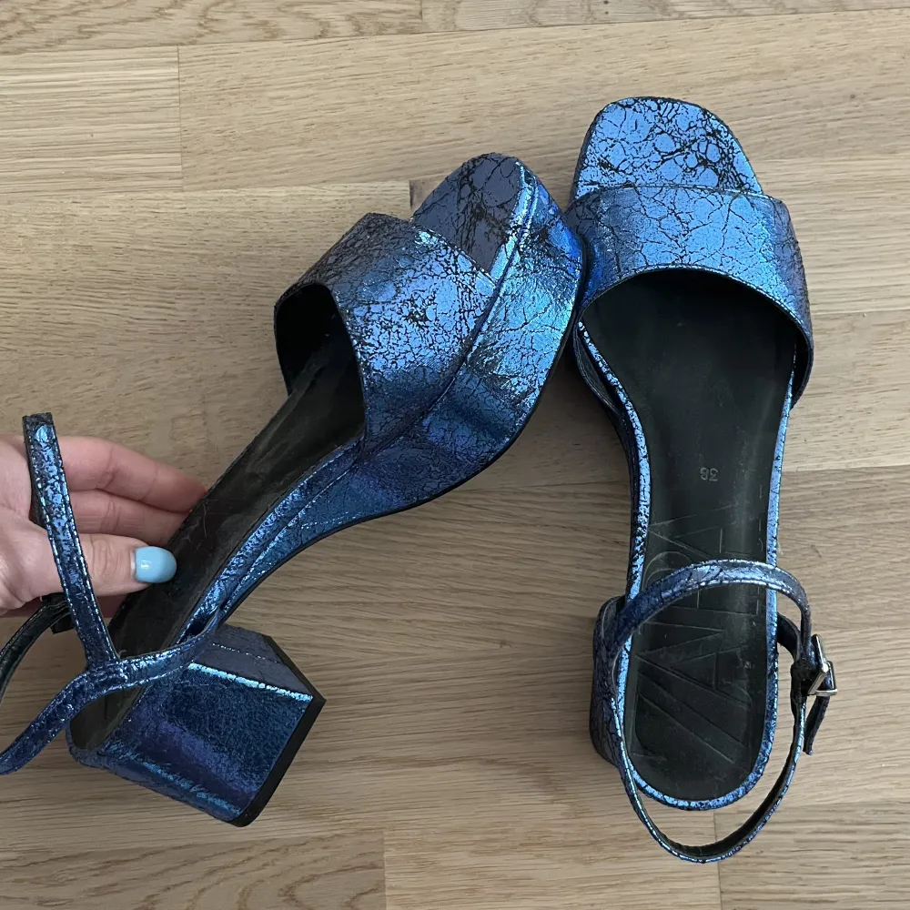 zara heels. only worn few times. size 38. Skor.