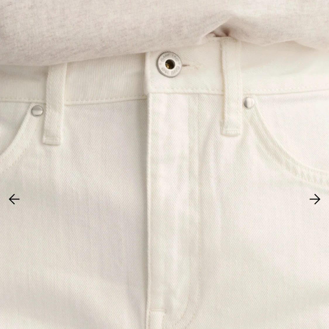 GANT Vit denimkjol 💕 - 91