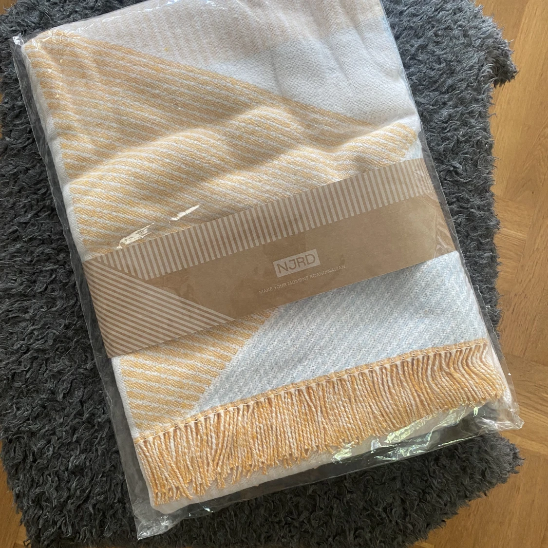 NRJD stripes bommulspläd - 91